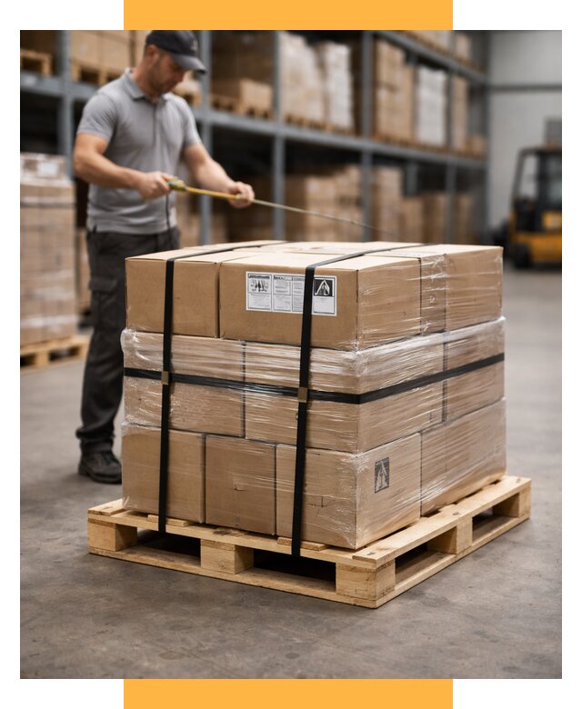 Упаковка и паллетирование грузов от 3580 р. | СетСервис-Млз