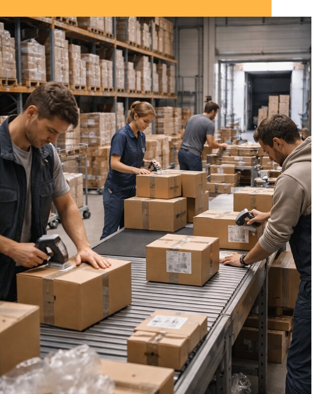 Доставка товаров для маркетплейсов от двери до склада от 7672