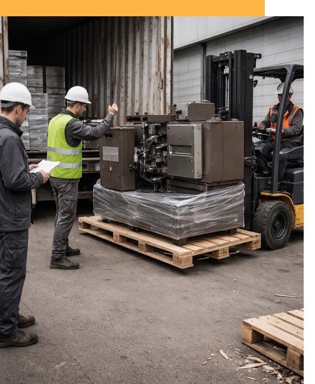 Доставка промышленного оборудования из Европы от 46031