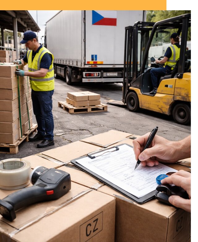 Доставка грузов в Чехию от 35802 руб, международные перевозки
