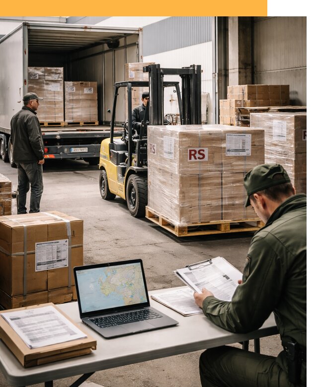 Доставка грузов в Сербию от 46031 руб, международные перевозки