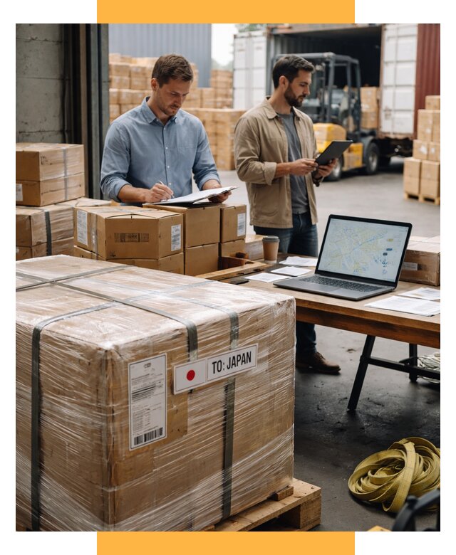 Доставка грузов в Японию от 25573 р., логистика СетСервис-Млз