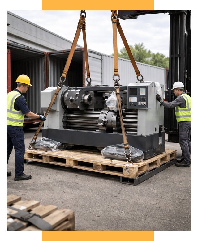 Перевозка станков и таможня от 61374 р. | СетСервис-Млз логистика