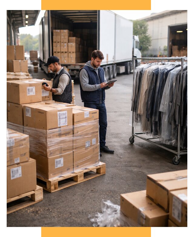 Перевозка и доставка одежды из Китая от 7672 р., СетСервис-Млз