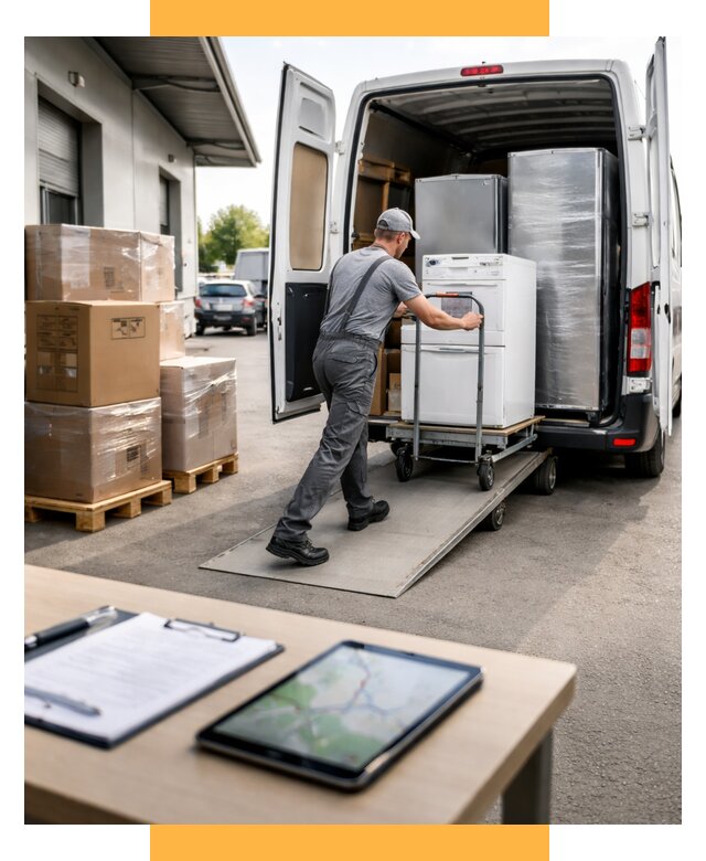 Перевозка бытовой техники от 6649 р. - логистика СетСервис-Млз