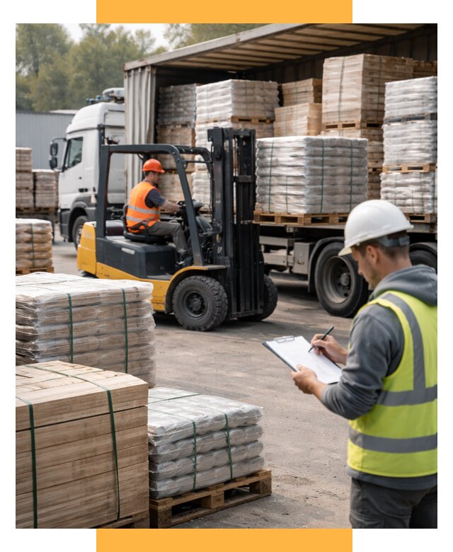 Перевозка строительных материалов от 5626 р. | СетСервис-Млз