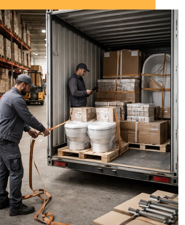 Перевозка сантехнического оборудования по России и миру от 1841