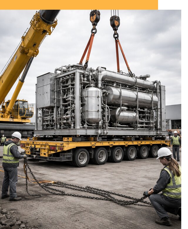 Перевозка тяжеловесных грузов по миру от 153435 руб