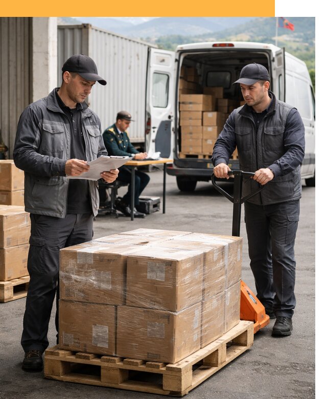 Доставка грузов через Армению, быстрая таможенная очистка от 25573