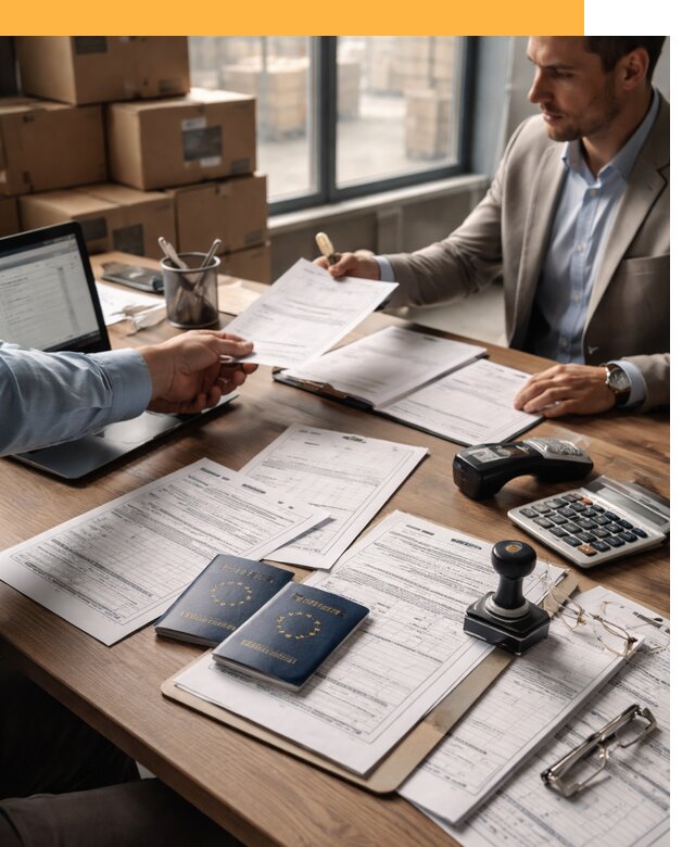 Таможенное оформление грузов из Европы от 8695 руб