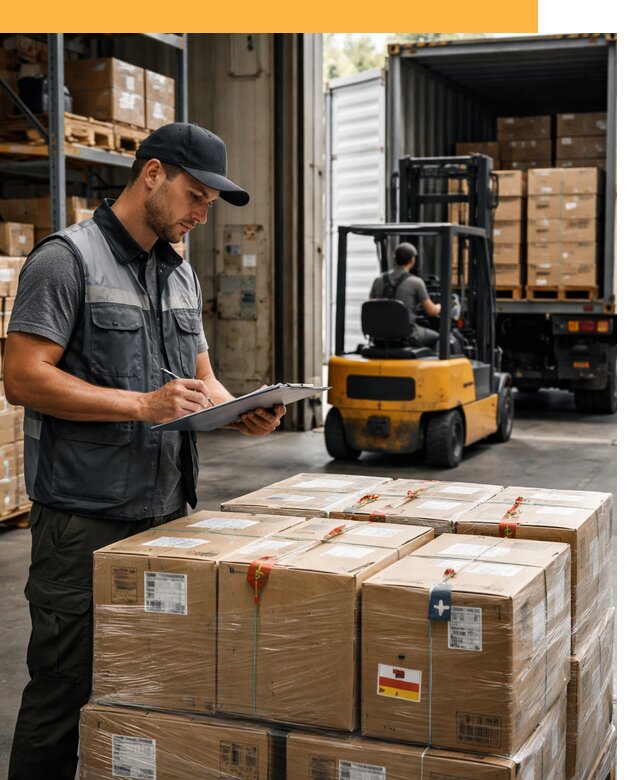 Реэкспорт товаров с таможенным оформлением и доставкой от 12275