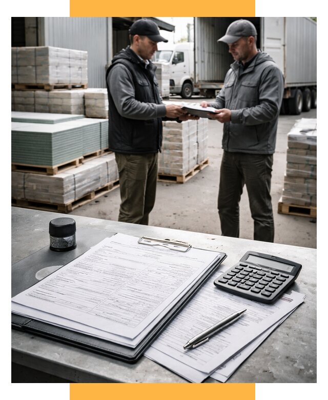 Таможенное оформление стройматериалов от 8695 р. | СетСервис-Млз