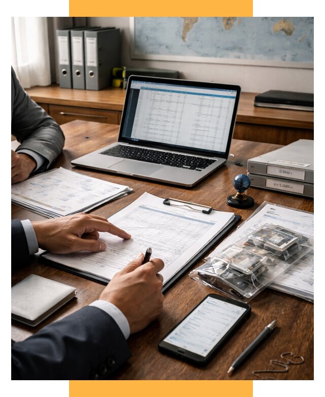 Проверка поставщика за рубежом от 8695 р. | СетСервис-Млз аудит